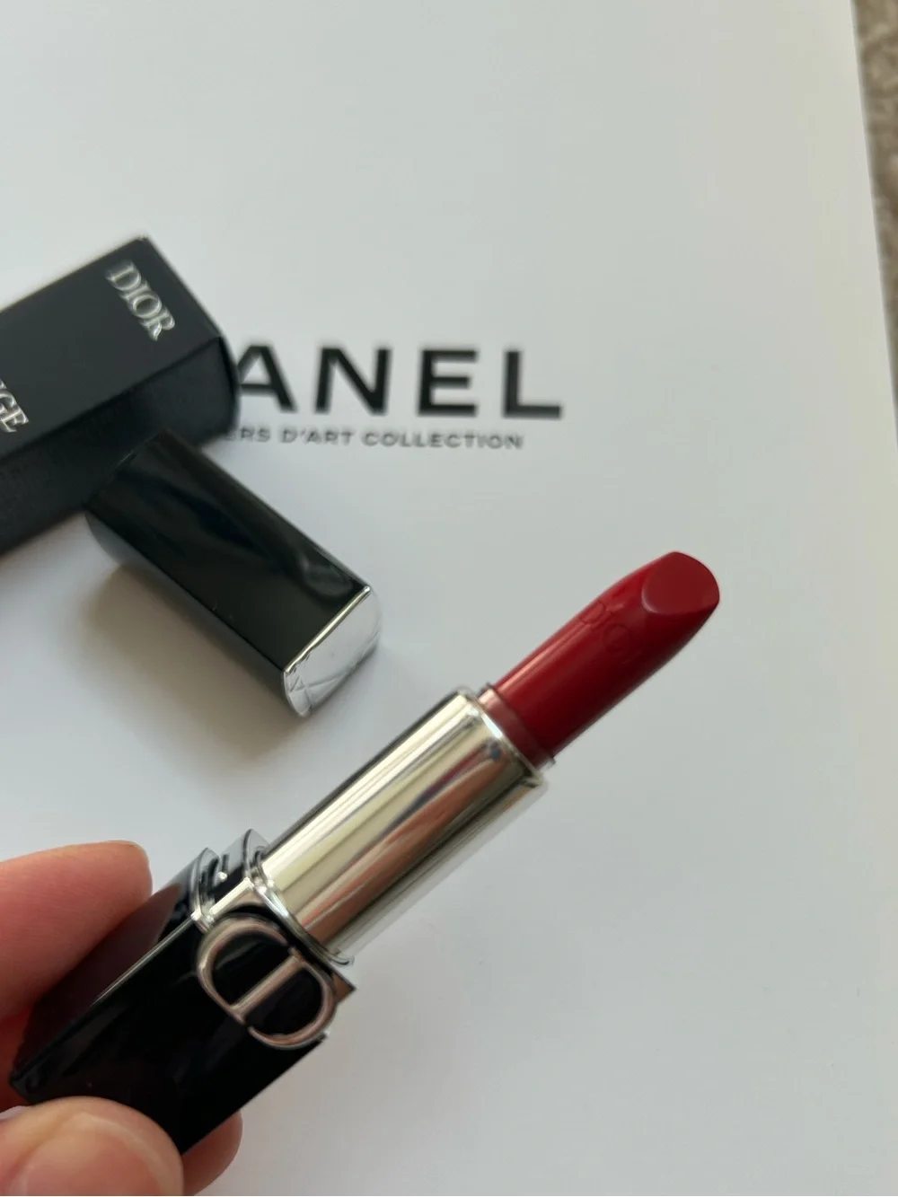 Dior rouge Dior satin lipstick in 999